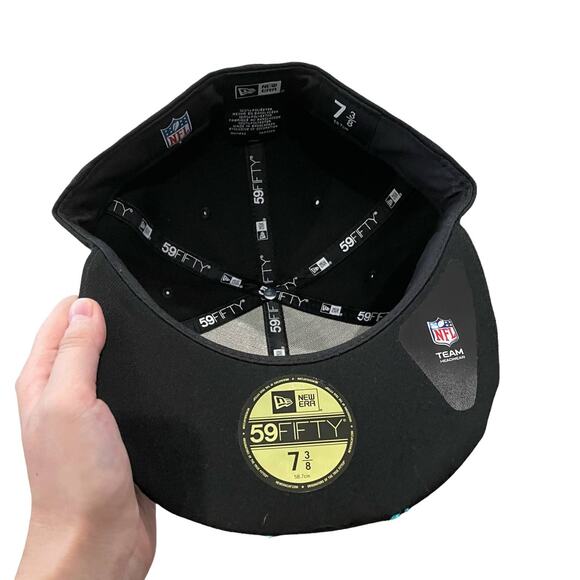 New era Miami dolphins Fitted hat 7 3/8 - Picture 4 of 4